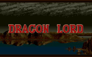 Title screen of Dragon Lord