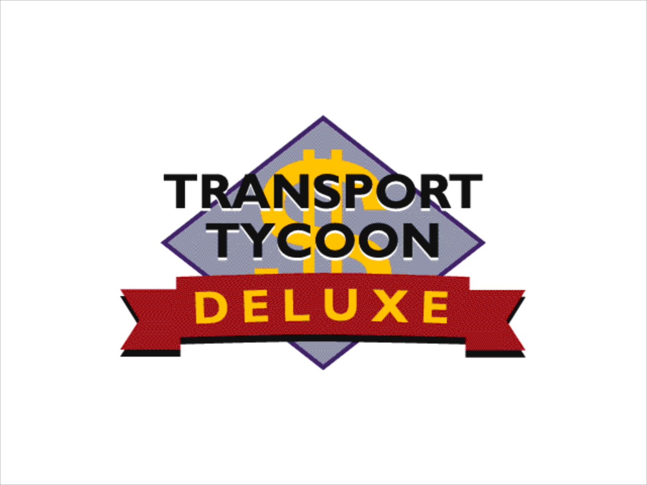 Title screen of Transport Tycoon Deluxe