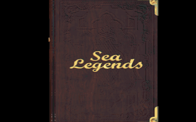 Title screen of Sea Legends