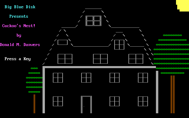 Title screen of Cuckoo's Nest