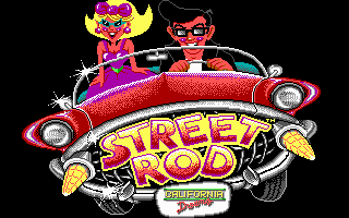 Title screen of Street Rod