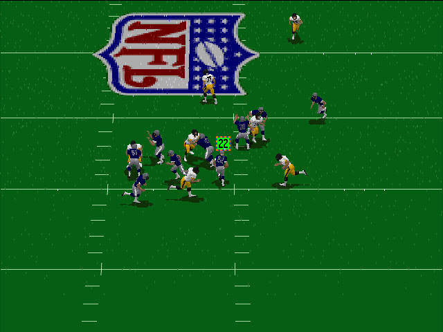 Gameplay of Front Page Sports: Football Pro '97