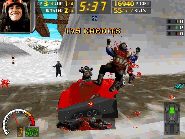 Gameplay of Carmageddon: Max Pack