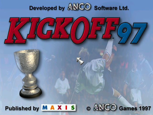 Title screen of Kick Off '97