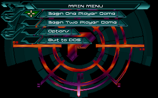 Title screen of Pyrotechnica