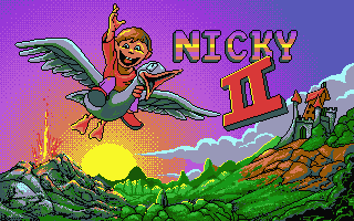 Title screen of Nicky 2