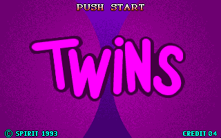 Title screen of Twins (1993)