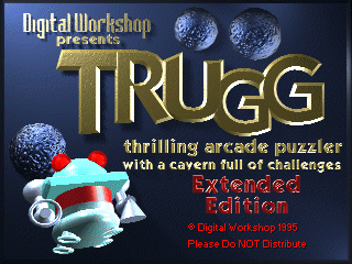 Title screen of Trugg
