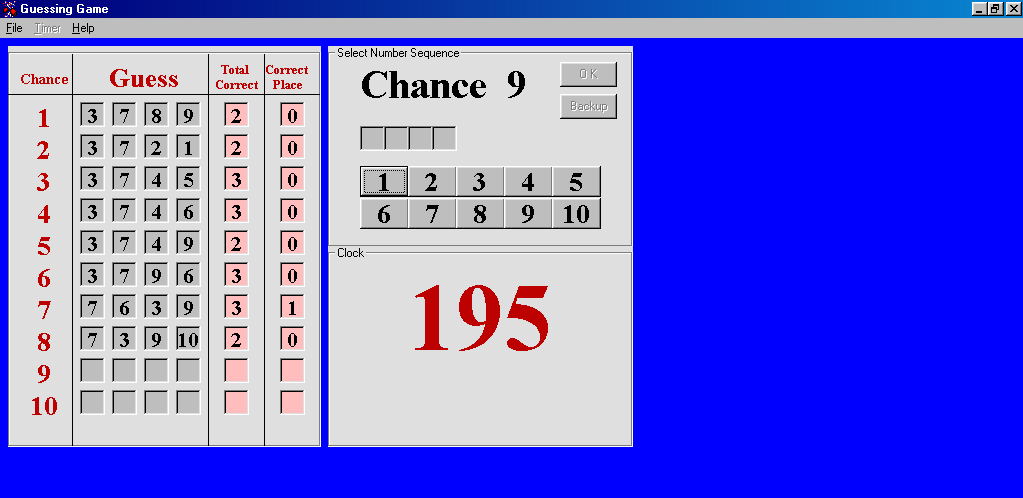 Gameplay of Time Bomb