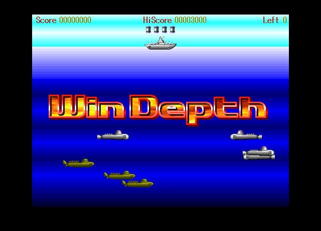 Title screen of WinDepth