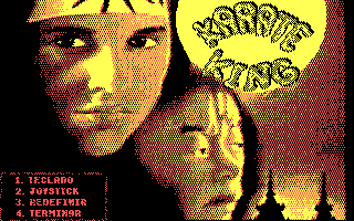 Title screen of Karate King