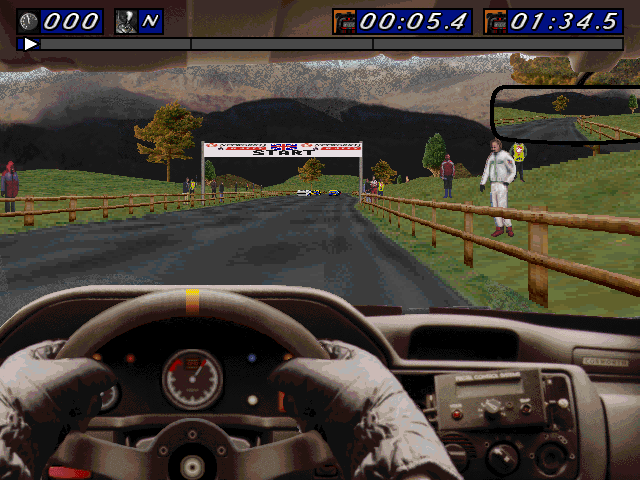 Gameplay of Rallye Racing 97