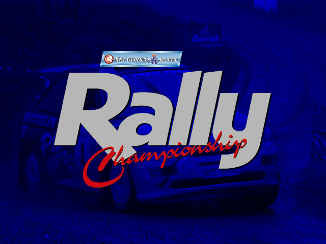 Title screen of Rallye Racing 97