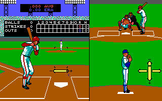 Gameplay of Orel Hershiser's Strike Zone
