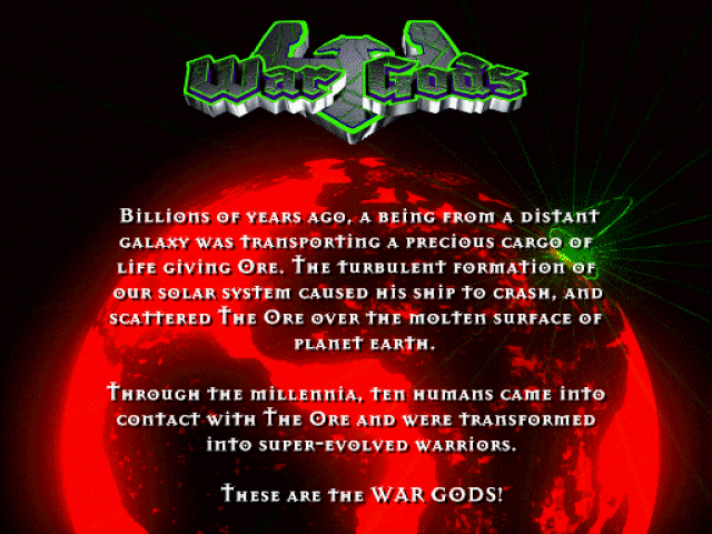 Gameplay of War Gods