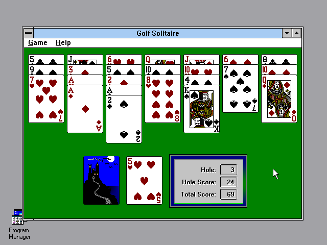Gameplay of Solitaire Twin Pack