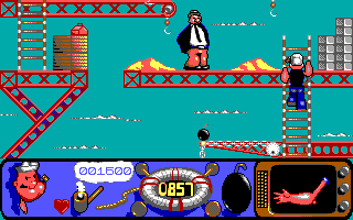 Gameplay of Popeye 2