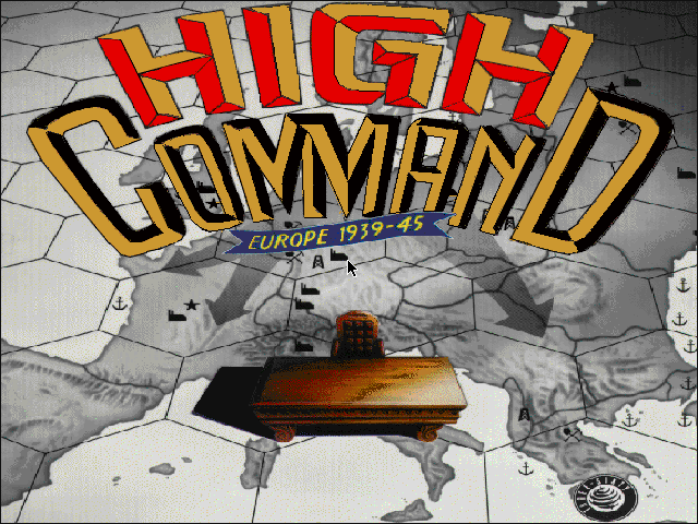 Title screen of High Command: Europe 1939-'45