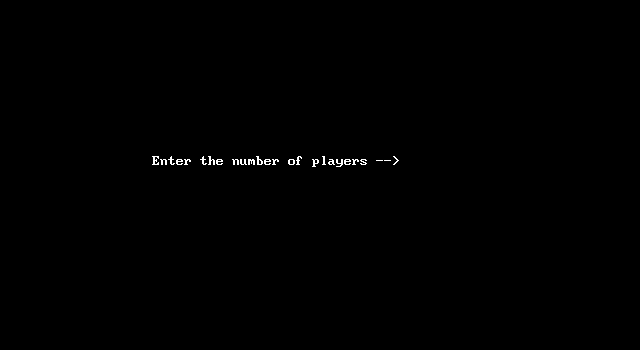 Title screen of Five-Dice