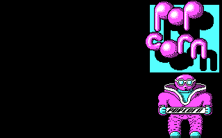 Title screen of Popcorn