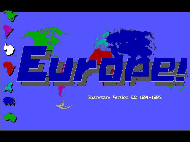 Title screen of Europe!