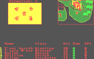Gameplay of Dungeons of Kairn