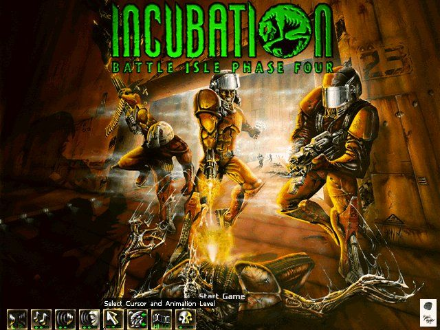 Title screen of Incubation: Time Is Running Out
