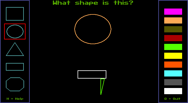 Gameplay of Animated Shapes