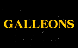 Title screen of Galleons