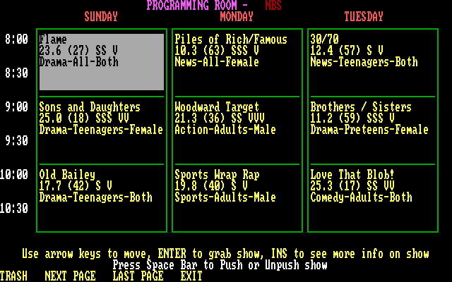 Gameplay of Prime Time
