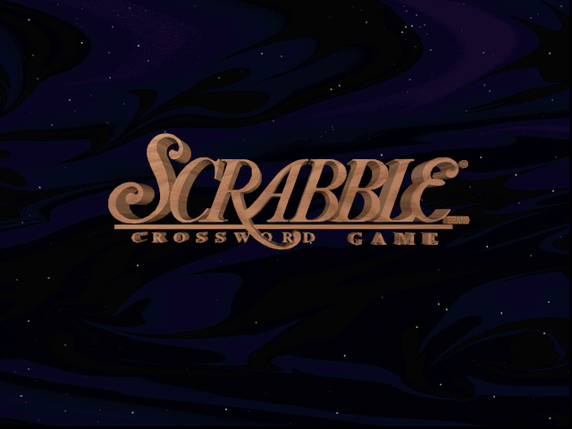 Title screen of Scrabble