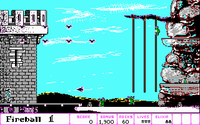 Gameplay of Dark Castle
