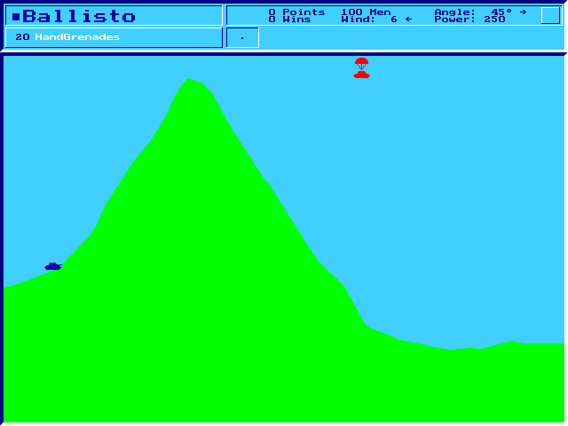 Gameplay of TankWars