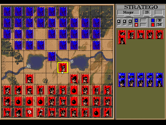 Gameplay of Stratego