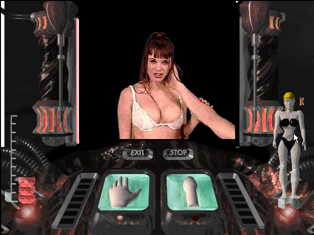 Gameplay of Space Sirens: The Ultimate Cyber Sex Simulator