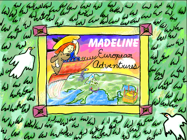 Title screen of Madeline: European Adventures