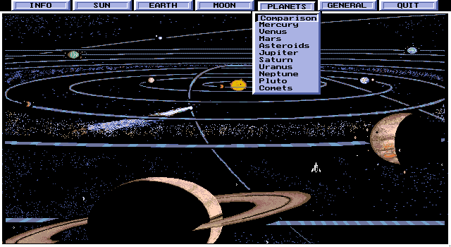 Gameplay of Orbits: Voyage Through the Solar System