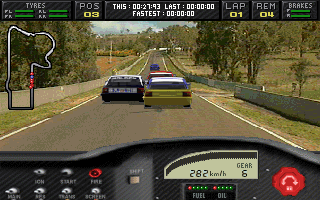 Gameplay of Touring Car Champions