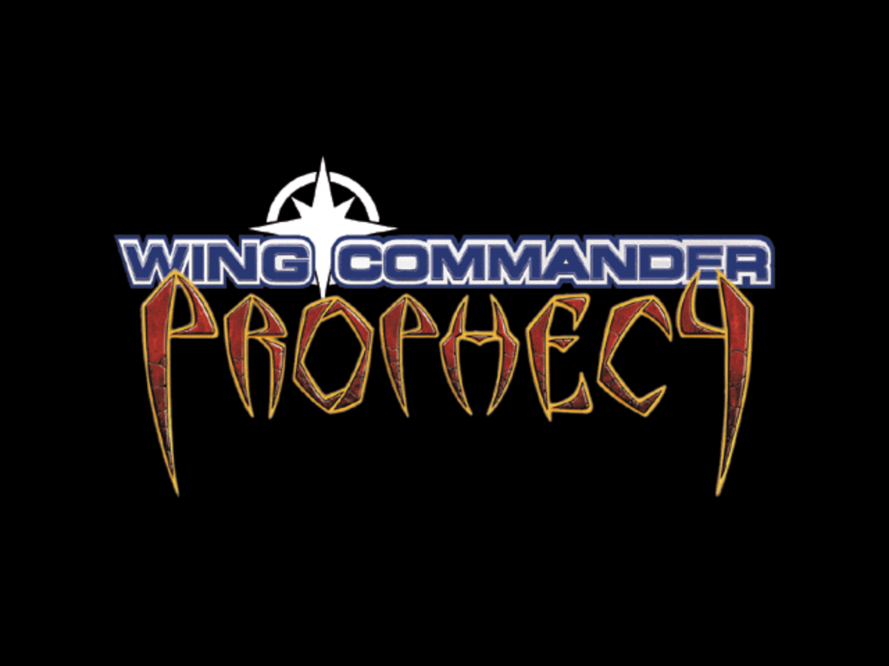 Title screen of Wing Commander: Prophecy