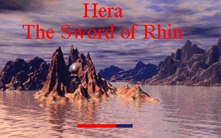 Title screen of Hera: Sword of Rhin