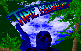 Title screen of Time Hunters
