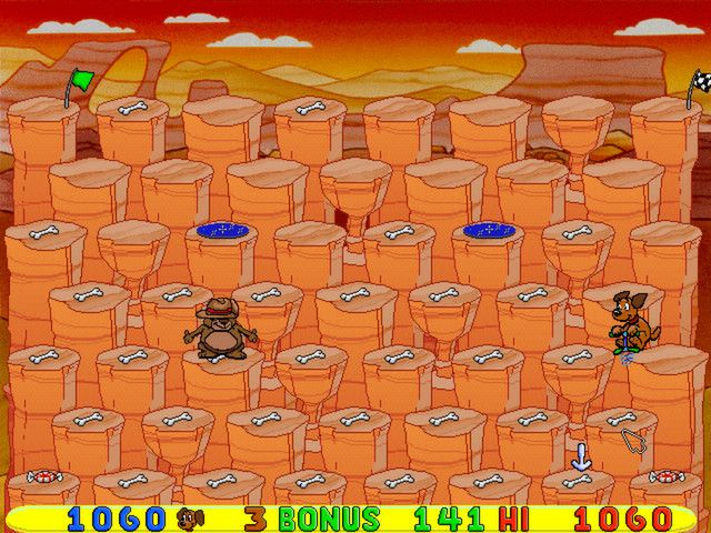 Gameplay of Putt-Putt and Pep's Dog on a Stick