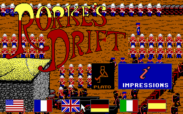 Title screen of Rorke's Drift