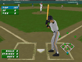 Gameplay of Frank Thomas Big Hurt Baseball