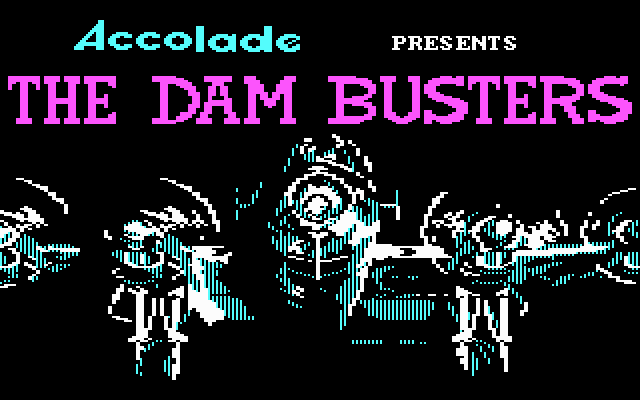 Title screen of The Dam Busters