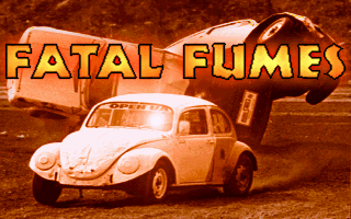 Title screen of Fatal Fumes
