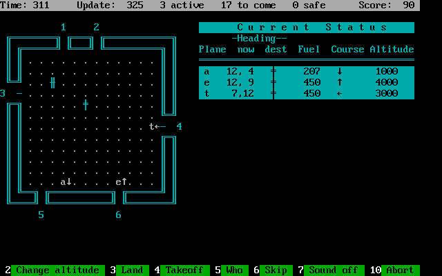 Gameplay of Air Traffic Controller