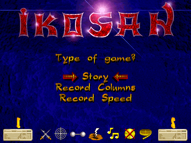 Title screen of Iko San