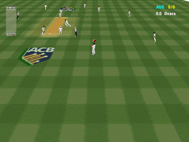 Gameplay of Cricket 97: Ashes Tour Edition