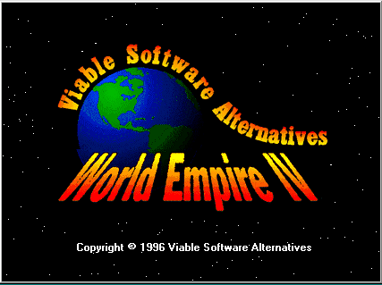 Title screen of World Empire IV